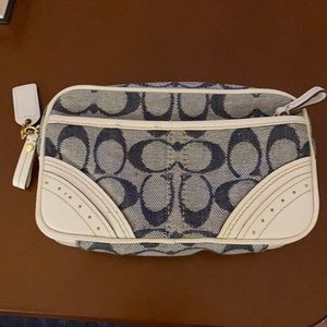 Coach denim belt bag